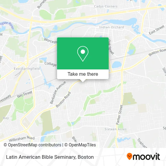 Latin American Bible Seminary map