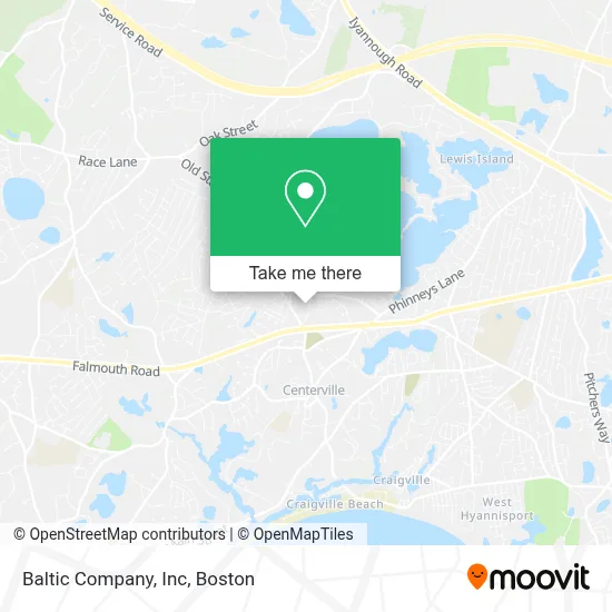 Baltic Company, Inc map