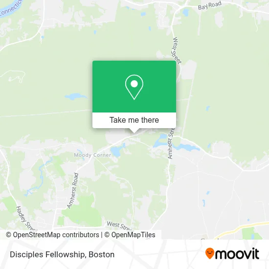 Disciples Fellowship map