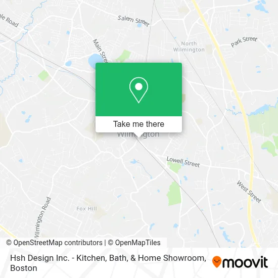 Hsh Design Inc. - Kitchen, Bath, & Home Showroom map