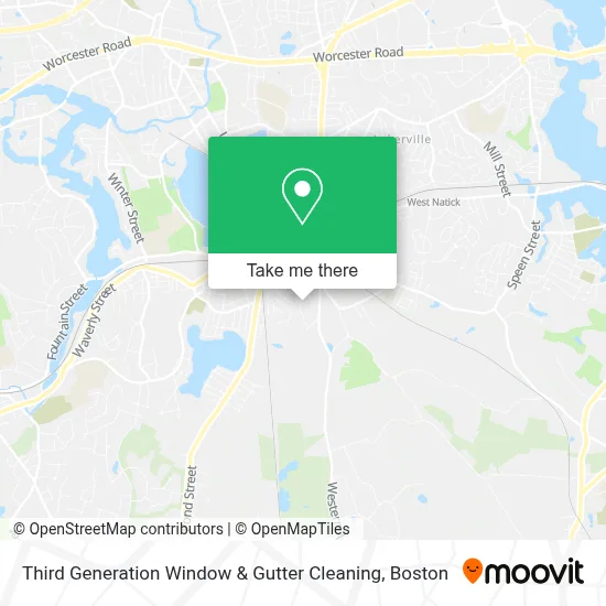 Third Generation Window & Gutter Cleaning map