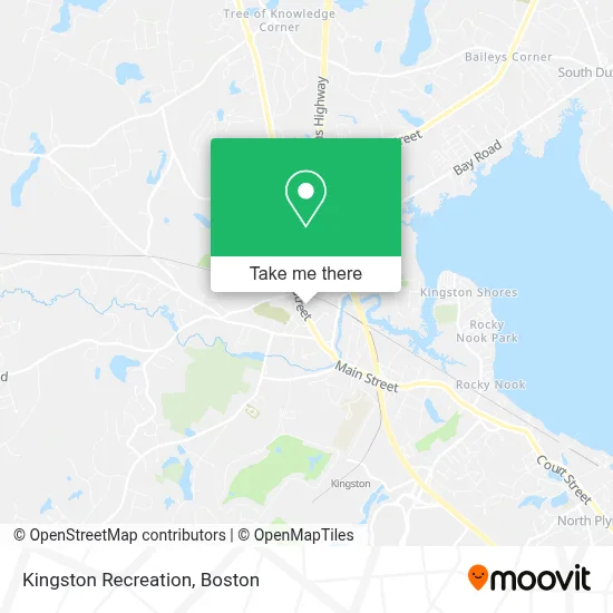 Kingston Recreation map