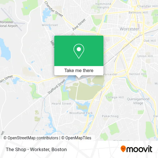 The Shop - Workster map