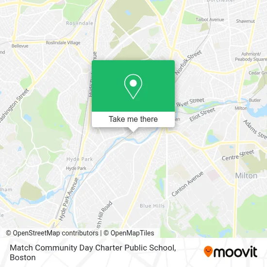 Match Community Day Charter Public School map
