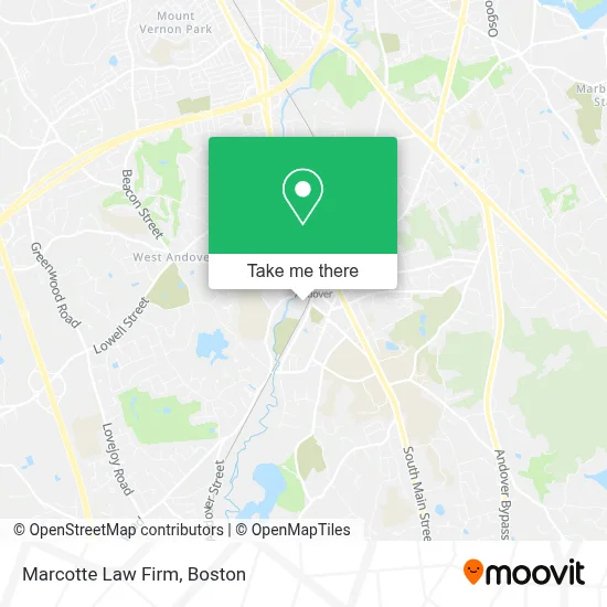 Marcotte Law Firm map