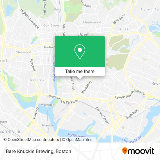 Bare Knuckle Brewing map