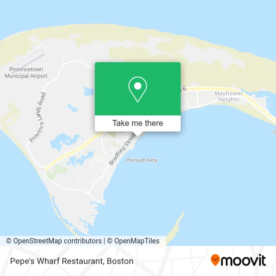 Pepe's Wharf Restaurant map