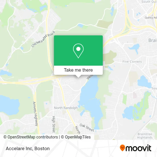 Accelare Inc map