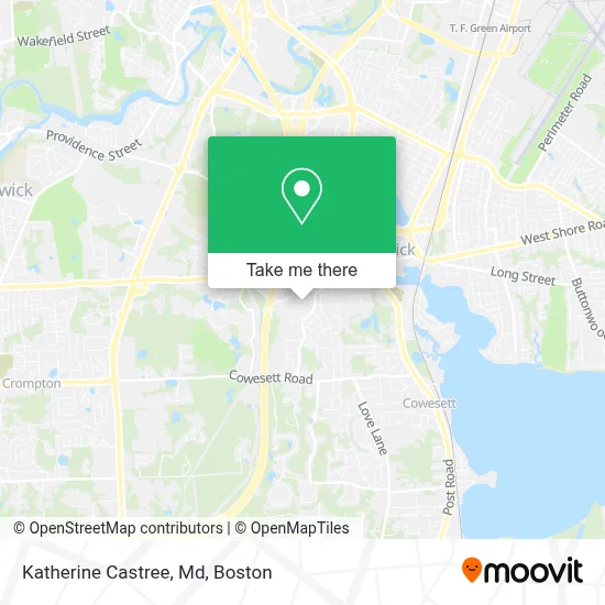 Katherine Castree, Md map