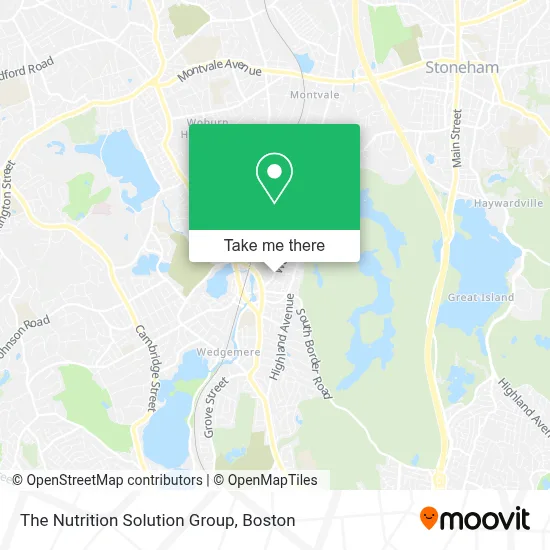 The Nutrition Solution Group map