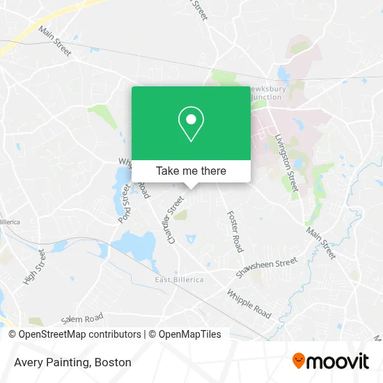 Avery Painting map