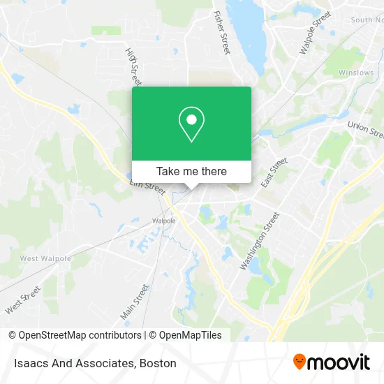 Isaacs And Associates map
