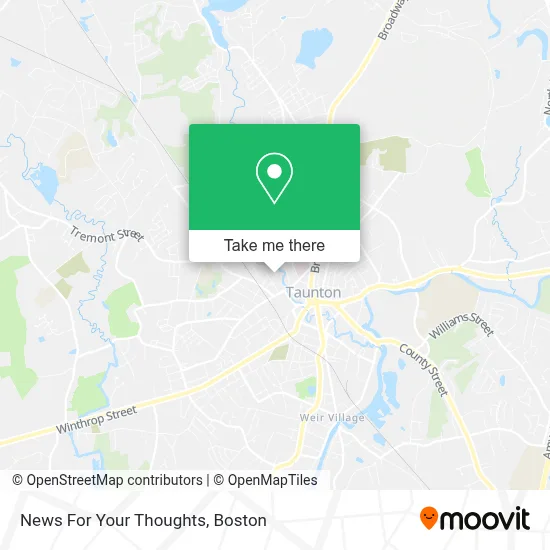 News For Your Thoughts map