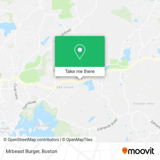 Mrbeast Burger map