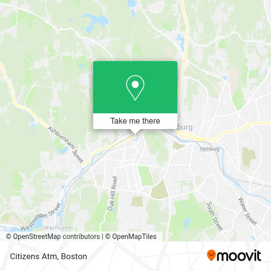 Citizens Atm map