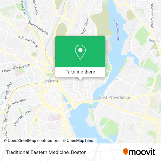 Traditional Eastern Medicine map