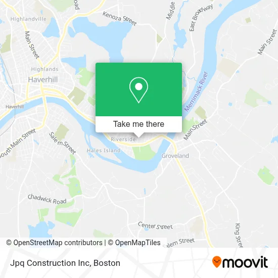Jpq Construction Inc map