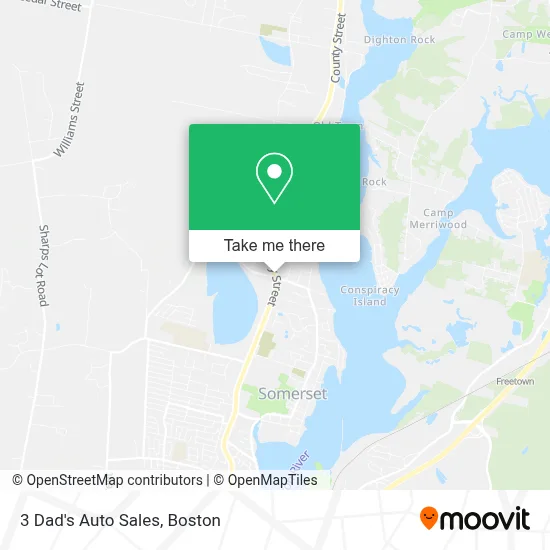 3 Dad's Auto Sales map