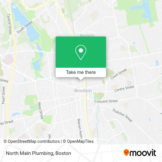 North Main Plumbing map