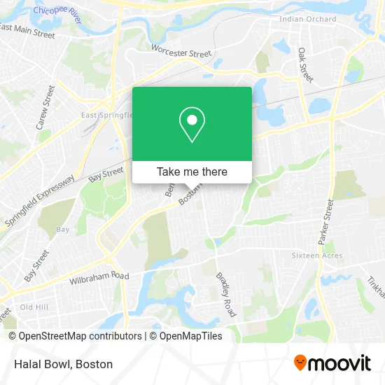 Halal Bowl map