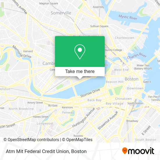 Atm Mit Federal Credit Union map
