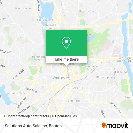 Solutions Auto Sale Inc map