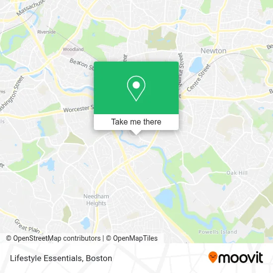 Lifestyle Essentials map