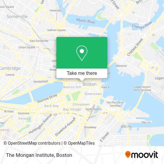 The Mongan Institute map