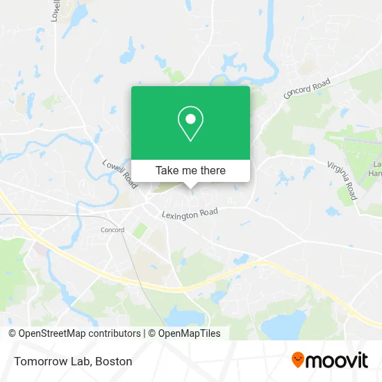 Tomorrow Lab map