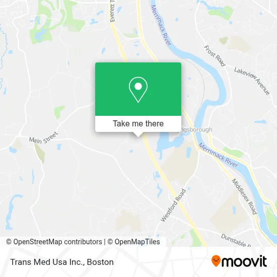 Trans Med Usa Inc. map