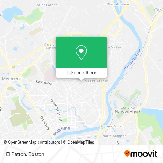 El Patron map