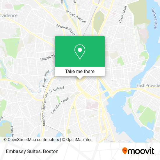 Embassy Suites map