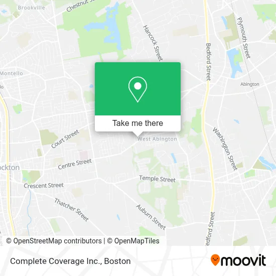 Complete Coverage Inc. map