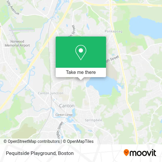 Pequitside Playground map