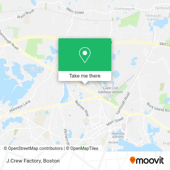 J.Crew Factory map