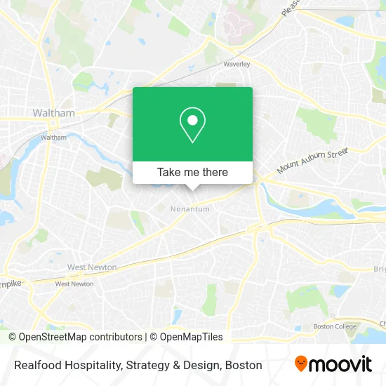 Realfood Hospitality, Strategy & Design map