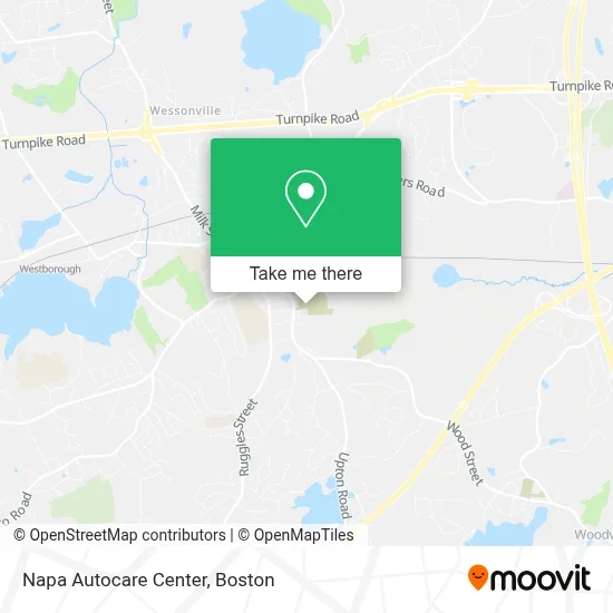Napa Autocare Center map
