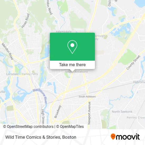 Wild Time Comics & Stories map