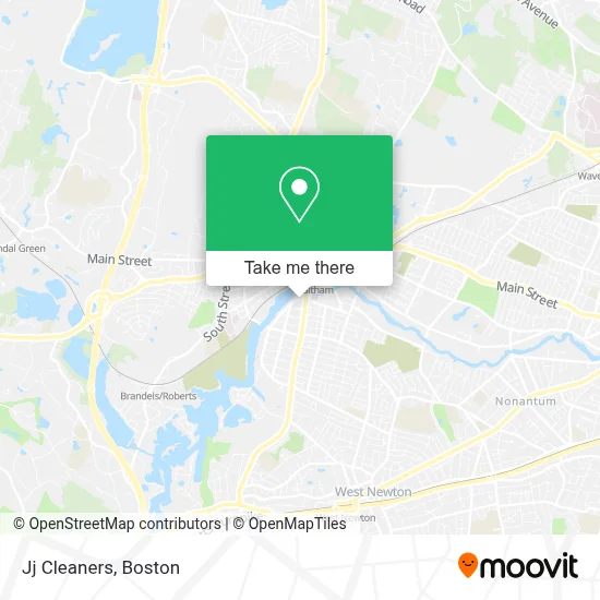 Jj Cleaners map