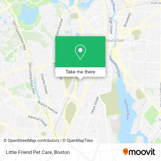 Little Friend Pet Care map