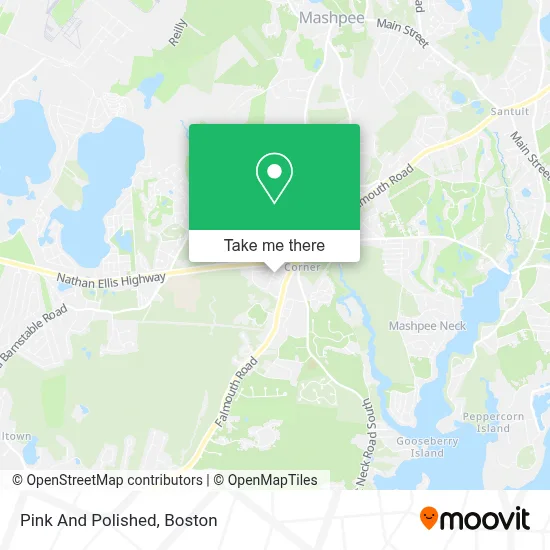 Pink And Polished map