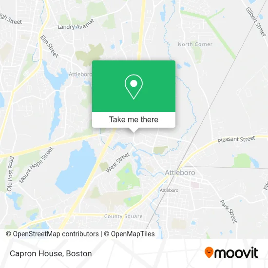 Capron House map