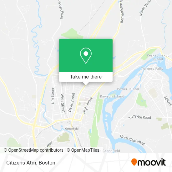 Citizens Atm map