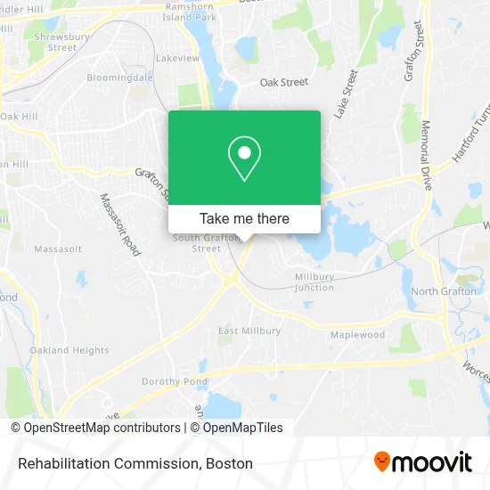 Rehabilitation Commission map