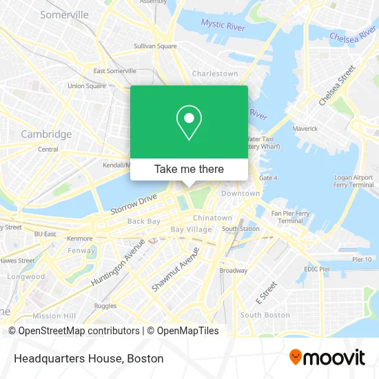 Headquarters House map