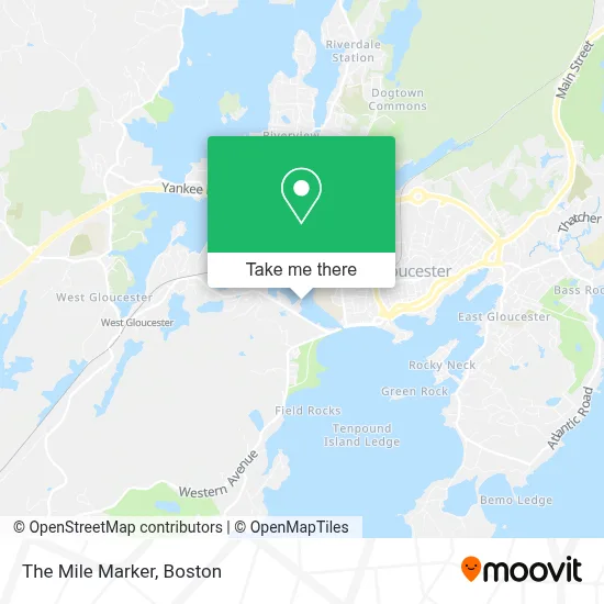 The Mile Marker map