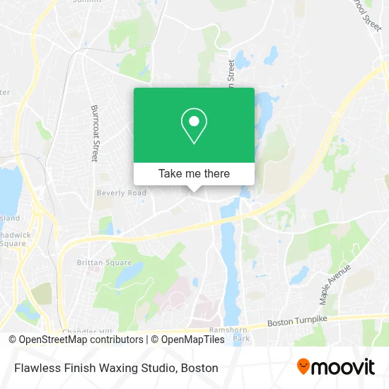 Flawless Finish Waxing Studio map