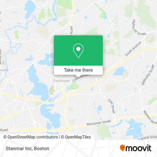 Stanmar Inc map