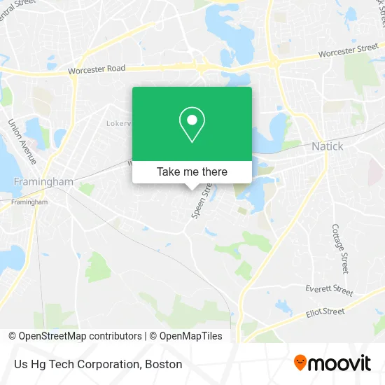 Us Hg Tech Corporation map
