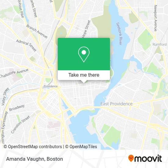 Amanda Vaughn map